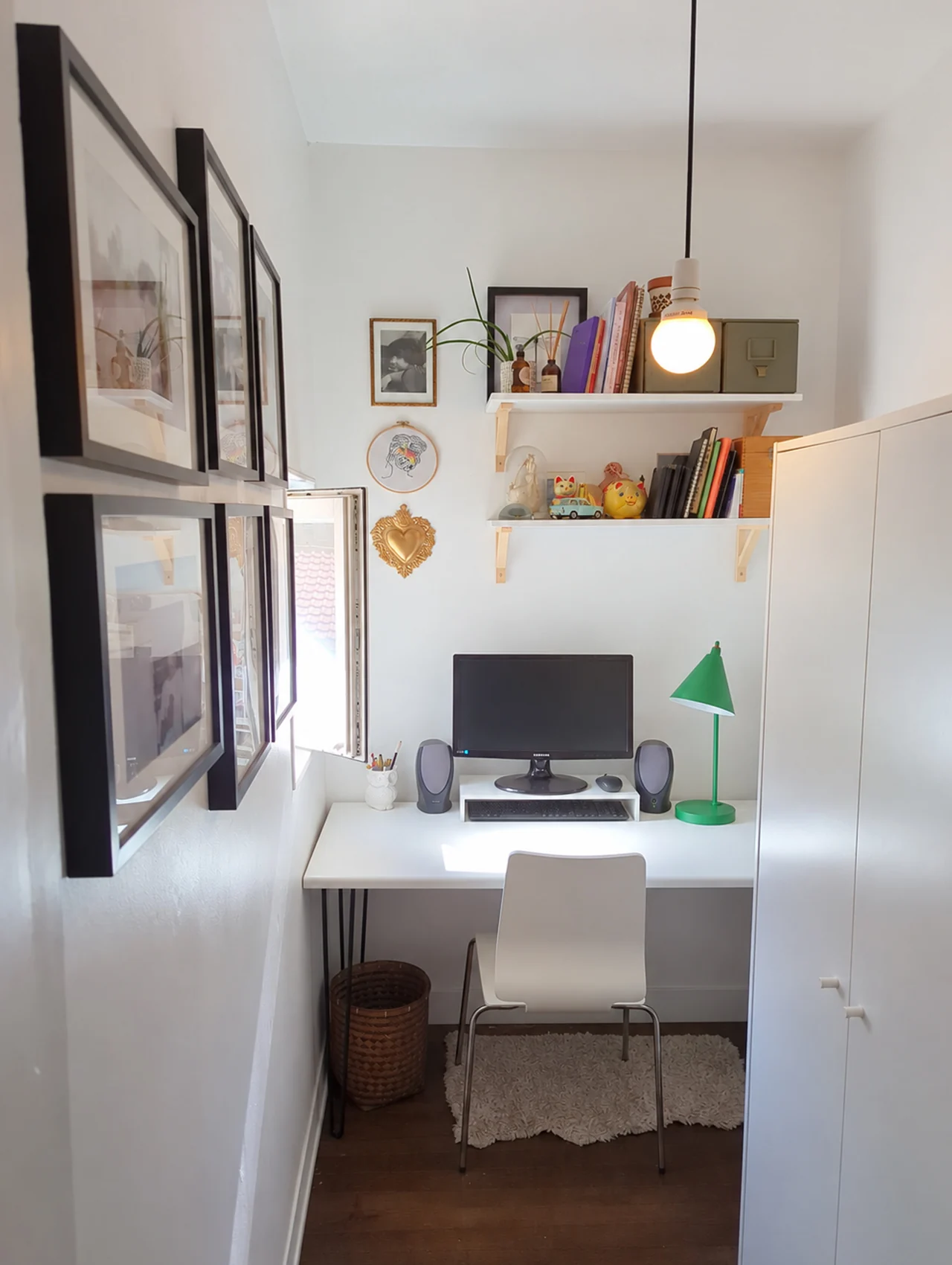 Le bureau indépendant aménagé